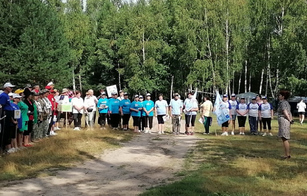 На Западном озере прошел областной турслет пенсионеров